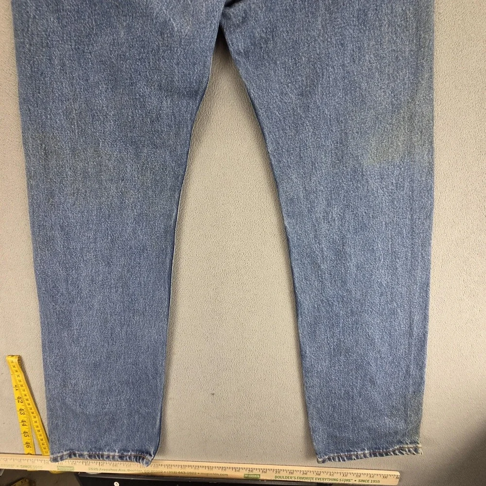 Vintage Levis 501 Jeans Mens Blue Straight Button Fly Made In USA Fits 29x31